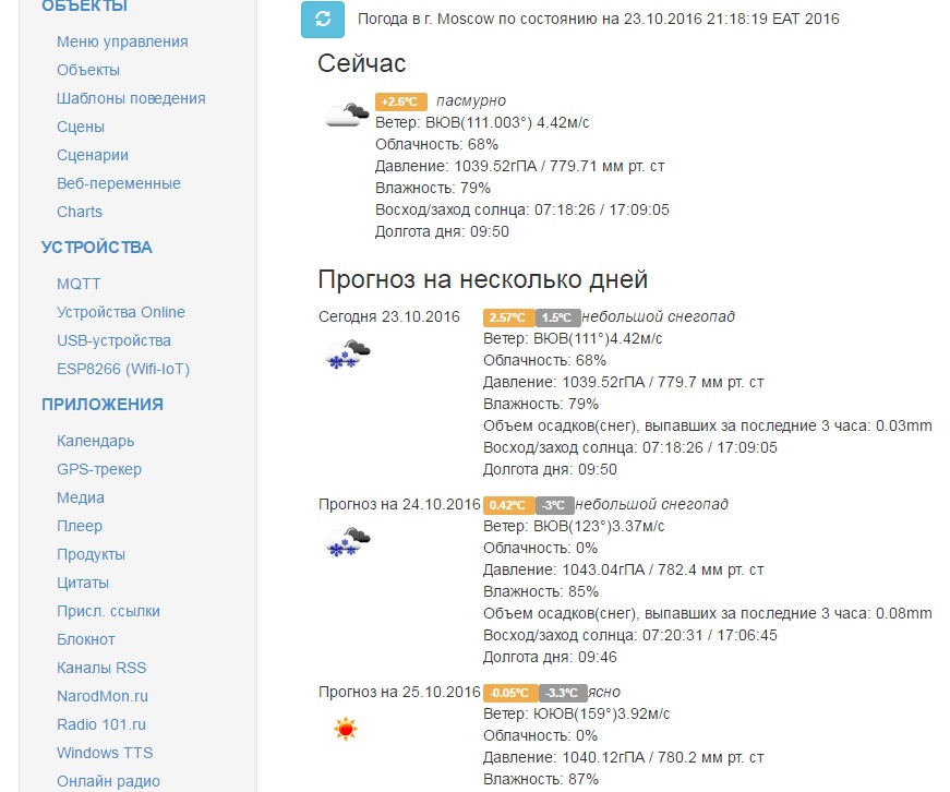Погода