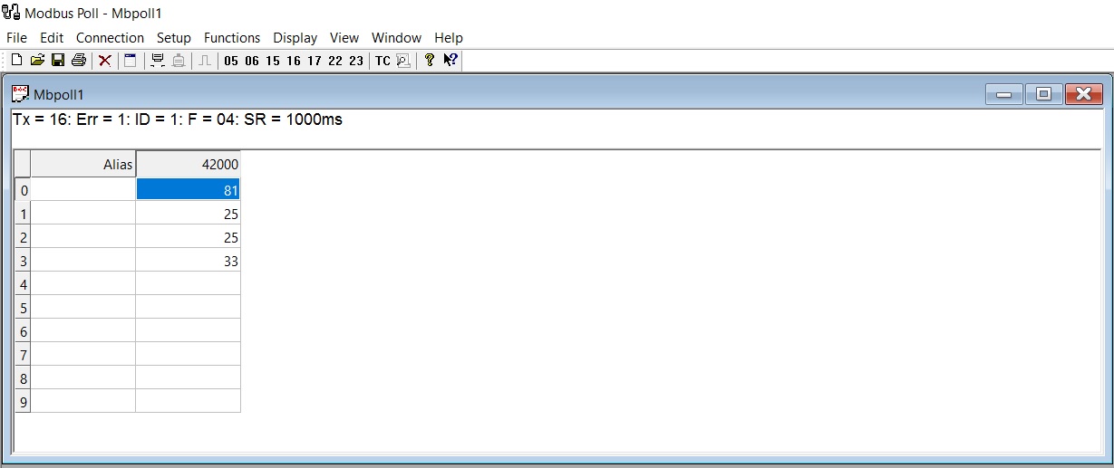 Modbus Poll